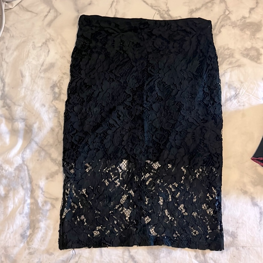 Black skirt
